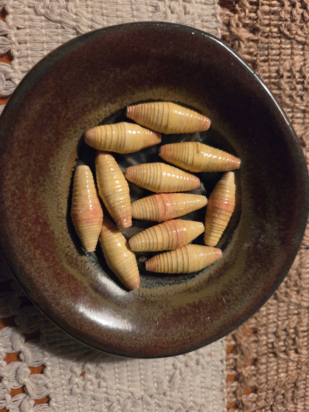 YELLOW Paper Beads
