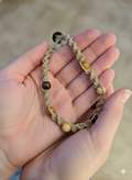 Beige Natural Macrame Hemp Necklace